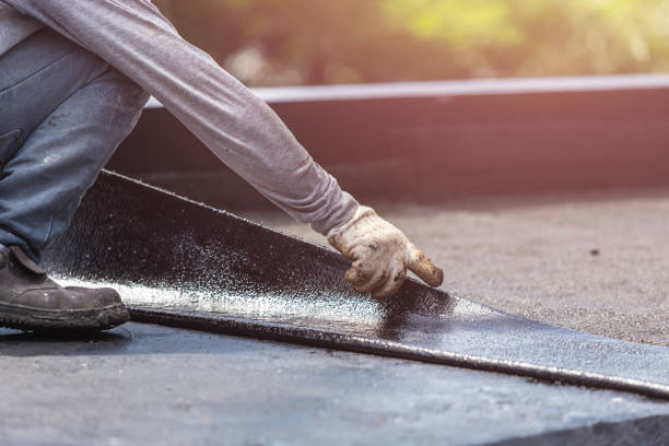 Professional Interior Drainage System technician working in Arlington, OH